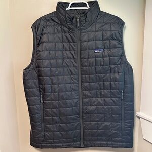 Patagonia XL Grey Men's Nano Puff Vest Primaloft